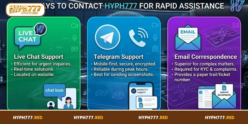 3 Best Ways to Contact HYPH777 for Rapid Assistance