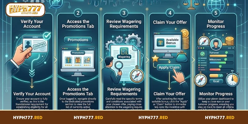 Step-by-Step Process to Receive HYPH777 Promotional